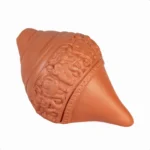 Terracotta Shankha Premium-Handmade Unique Decorative Showpiece (Baked Clay, Livingroom, Garden, Puja, Gift, Decor, Home Decor)