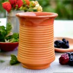 Premium Handmade Unique Eco-Friendly Reusable Terracotta Glass Minimalistic  Design(Terracotta, Livingroom, Showpiece, Gift, Decor, Home Decor)